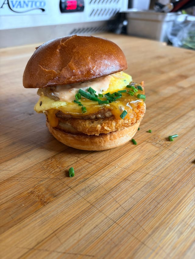 Sausage, Egg & Cheese.