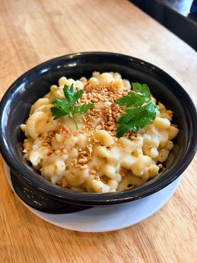 Macaroni Au Gratin.