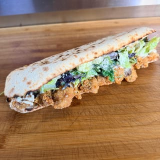 Chicken Kale-Caesar Panuozzo
