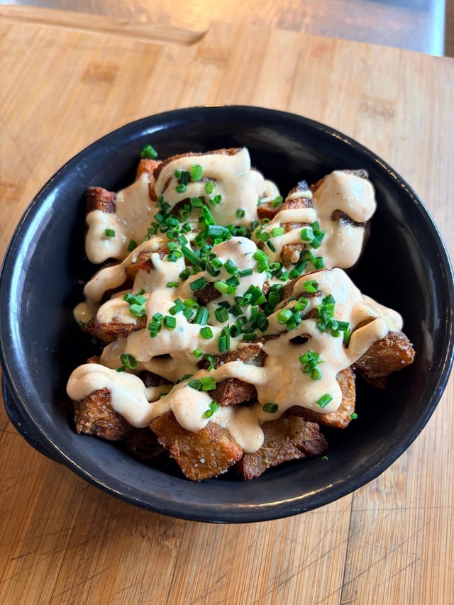 Crispy Potatoes.