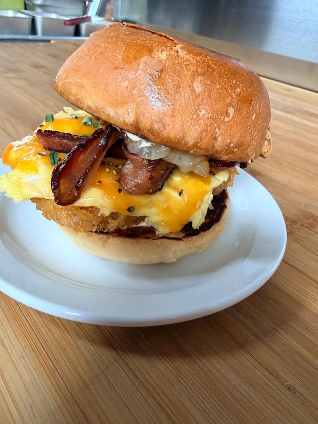 Bacon, Egg & Cheese.