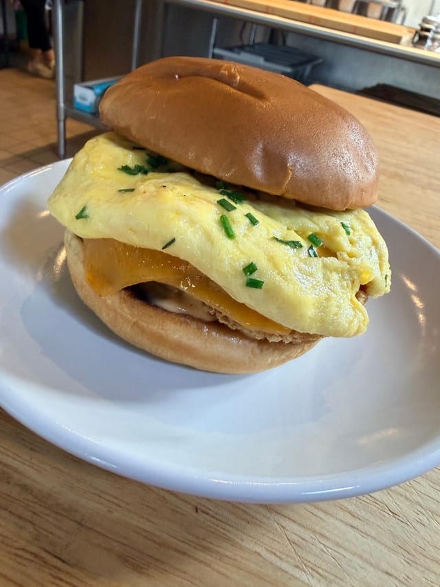 Egg & Cheese.