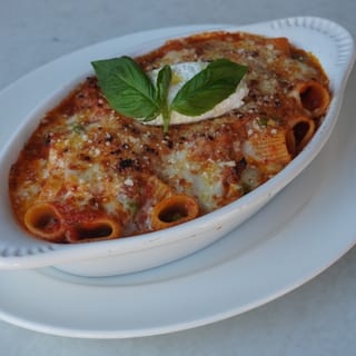 Baked Mezzi Rigatoni