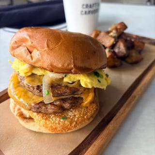 Double Sausage, Egg & Cheese